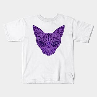 Amethyst Cat Kids T-Shirt